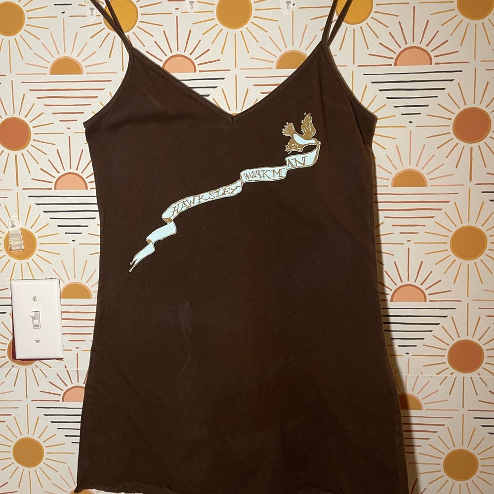 Hawksley Workman spaghetti strap tunic